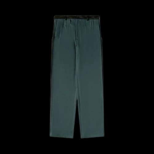 Kiko Kostadinov Ugo Side Trouser 'Stone Green/Deep Green/Black'