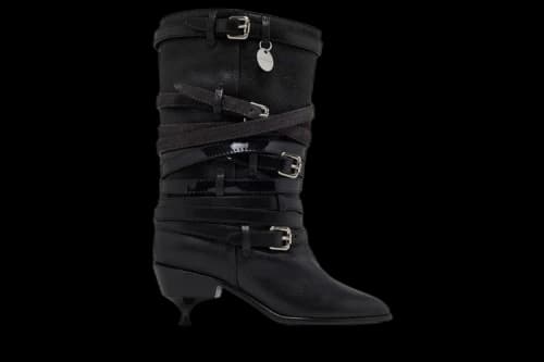 Kiko Kostadinov Quad Belt Boot 'Onyx' (Women's)