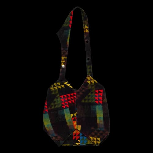 Kiko Kostadinov Kaleidoscope Bag 'Multi Abstract Check'