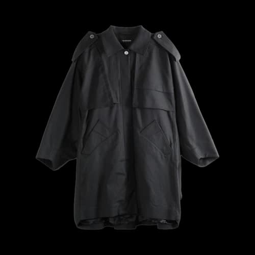 Kiko Kostadinov Statsinger Coat 'Washed Anthracite'