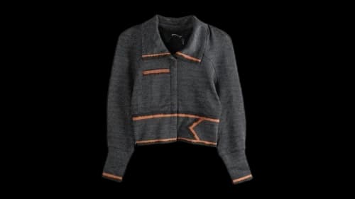 Kiko Kostadinov Women's Compass Jacket Abyss Black