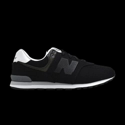 New Balance 574 Big Kid Wide 'Black'