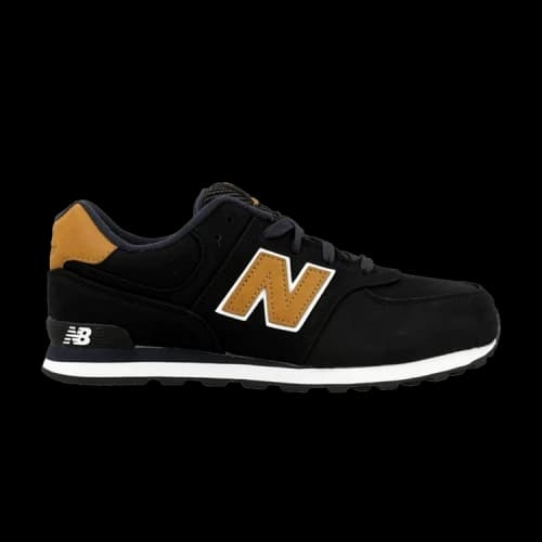 New Balance 574 Lux Junior 'Black Tan'