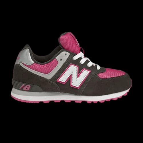 New Balance 574 Big Kid 'Dark Grey Pink'