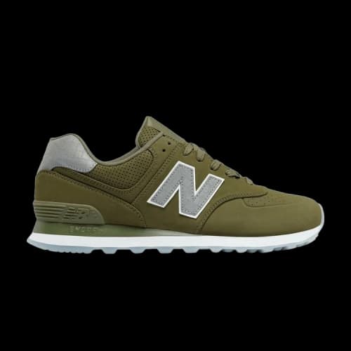 New Balance 574 Big Kid 'Olive'