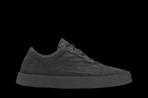 Yeezy Season 6 Washed Canvas Crepe Sneaker 'Graphite'