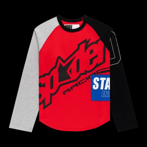 Sp5der Rally Raglan Long-Sleeve 'Red'