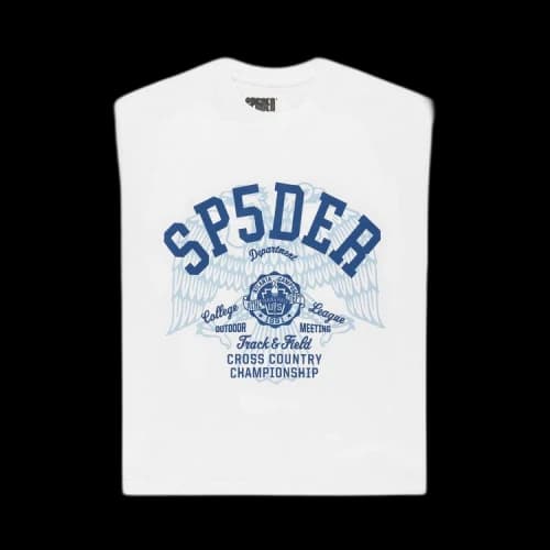 Sp5der Cross Country Slub Tee 'White'