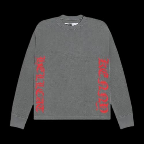 Sp5der Hellcat Kenny Thermal Long-Sleeve 'Grey'