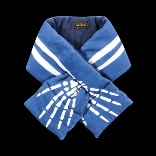 Kapital French Cloth Linen Kesa Scarf 'Indigo'