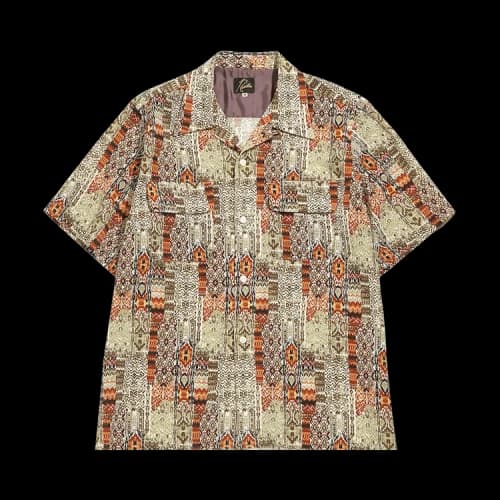 Needles C.O.B. Short-Sleeve Classic Shirt 'Khaki'