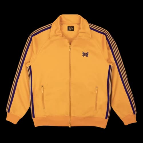 Needles Smooth Zip Up Logo Track Jacket 'Orange'