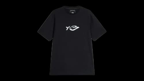 Y-3 Logo LS Tee Black