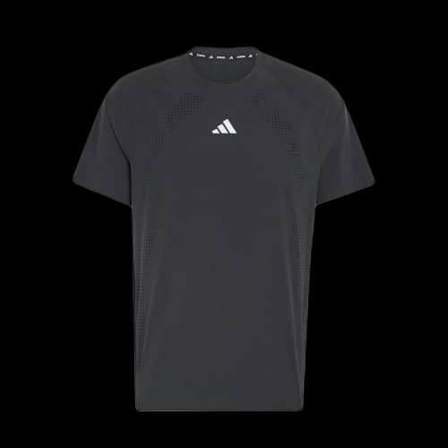 Adidas Aspyre Running T Shirts Men's Gray Crew Neck