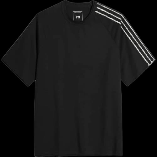 adidas Y-3 3-Stripes T-shirt 'Black'