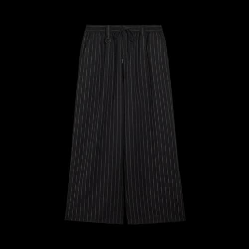 Y-3 Sport Uniform Pinstripe Track Pants 'Black'