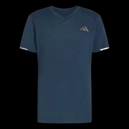 Adidas Tennis Tops Men's Aurora Ink V Neck Moderate