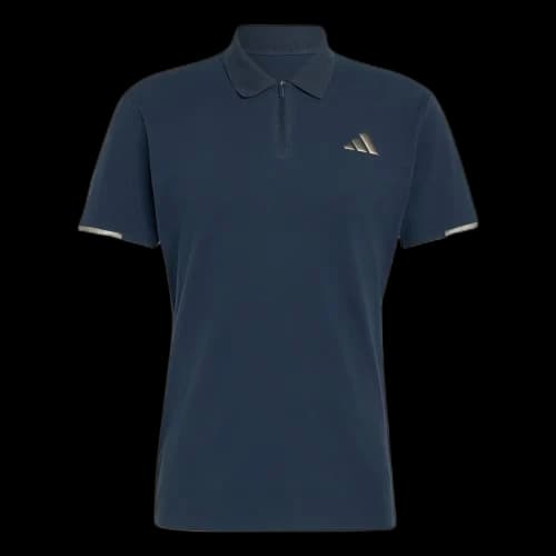 Adidas Performance Tennis Tops Men's Aurora Ink Lapel Moderate