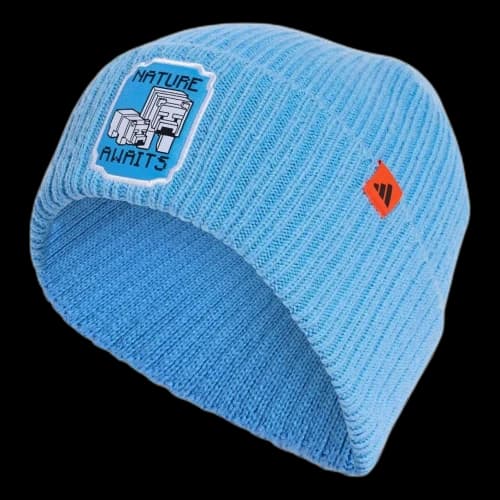 (GS) adidas Minecraft Beanie 'Blue Burst'