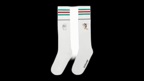 adidas x Brain Dead x Disney Socks Chalk White