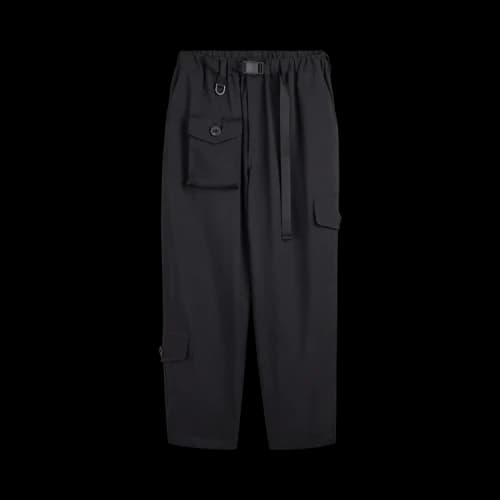 Y-3 Sport Uniform Tapered Pants Black