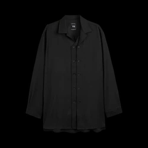 Yohji Yamamoto Pour Homme x Adidas Wool Adaptive Overshirt 'Black'
