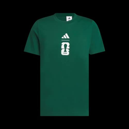 Adidas World Cup 26 Mexico Graphic T-Shirt 'Collegiate Green'