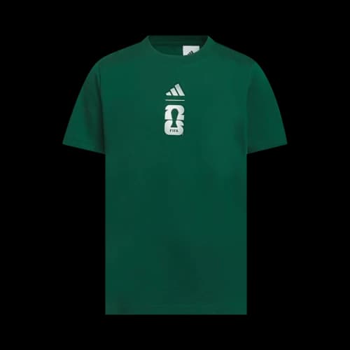 Adidas World Cup 26 Mexico Graphic T-Shirt 'Collegiate Green'