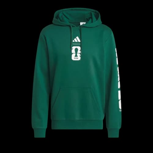 Adidas World Cup 26 Mexico Graphic Hoodie 'Collegiate Green'