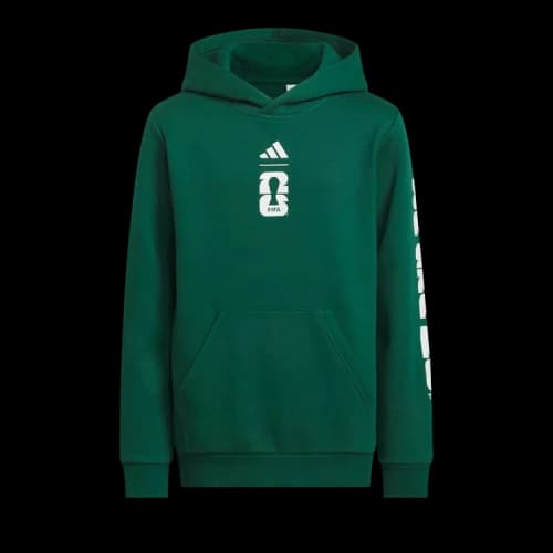 Adidas World Cup 26 Mexico Graphic Hoodie 'Collegiate Green'