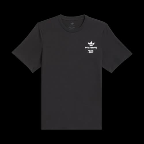 Adidas Skateboarding x Temple Of Crane Tee 'Black/White'