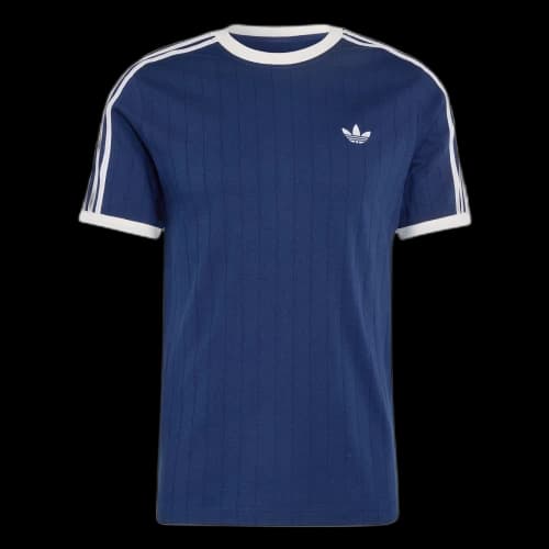 Adidas Originals T Shirts Men's Dark Indigo Crew Neck