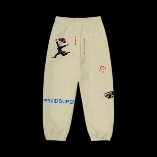 KidSuper Super Sweatpants 'Cream'