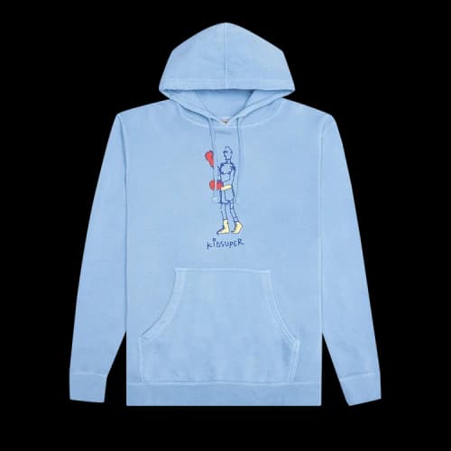 KidSuper Boxing Hoodie 'Blue'