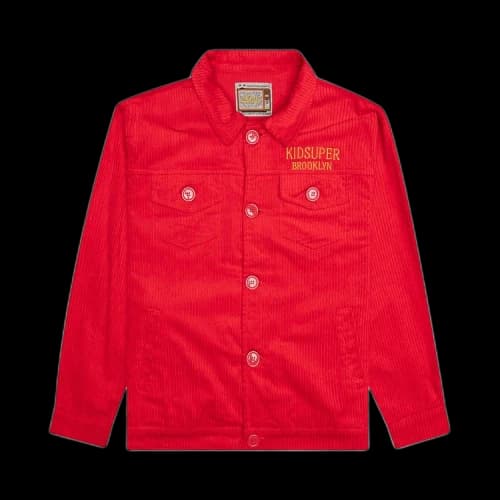 KidSuper Cord Top 'Red'