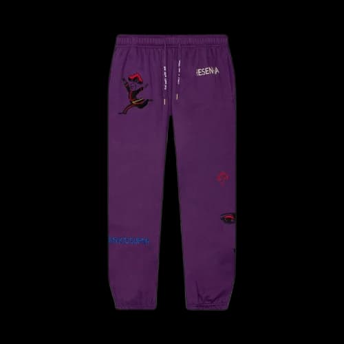 KidSuper Super Sweatpants 'Purple'