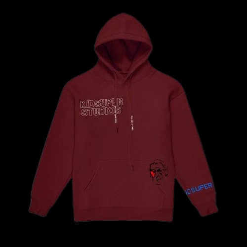 KidSuper Super Hoodie 'Burgundy'