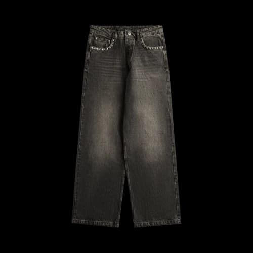 Ksubi Maxx Onyx Stud Jean 'Black'