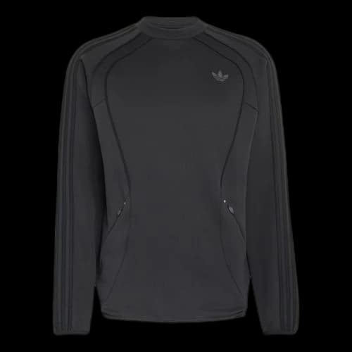 adidas Spacer Teamgeist 26 Cutline Crew Sweatshirt Asia Sizing 'Black'