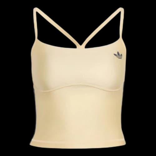 adidas Sport Tank Top Padded Asia Sizing 'Warm Vanilla' (Women's)