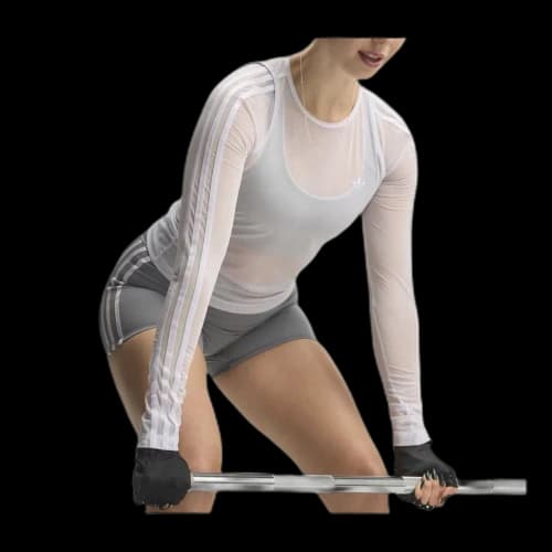 adidas Sport Longsleeve Shirt Asia Sizing 'Frozen Purple' (Women's)