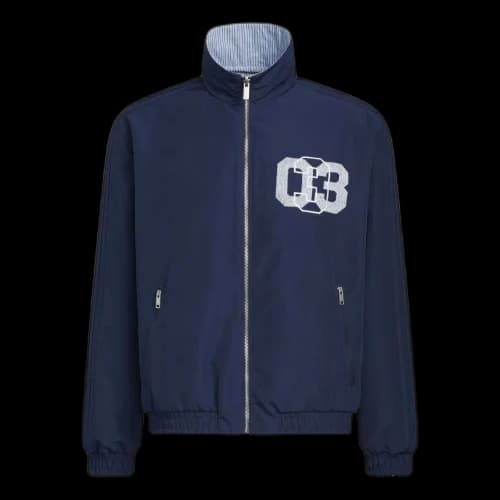 adidas Firebird Coach Jacket Asia Sizing 'Night Indigo Clear Sky'