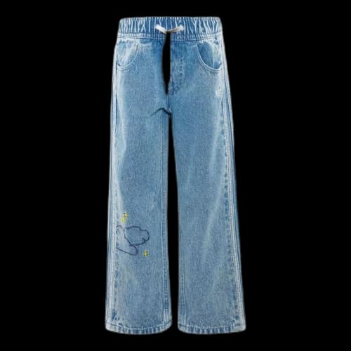 (PS) adidas x Care Bears Loose Denim Pants Asia Sizing 'Light Denim'
