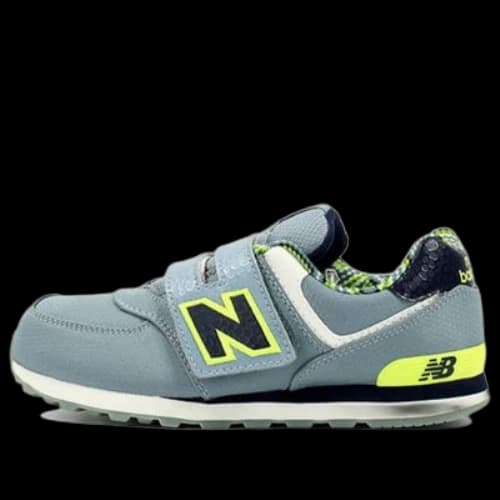 (GS) New Balance 574 Shoes 'Grey Blue Black'