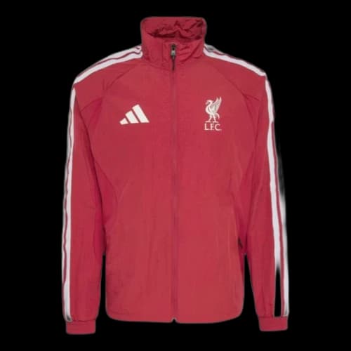adidas Liverpool FC Home Anthem Jacket Asia Sizing 'Active Maroon'