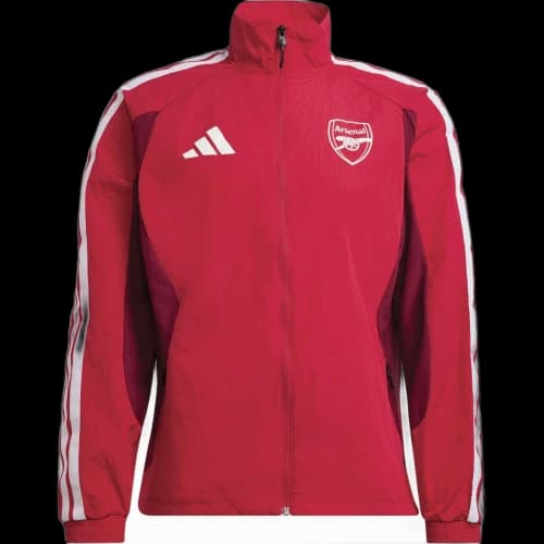adidas Arsenal FC Home Anthem Jacket Asia Sizing 'Better Scarlet'