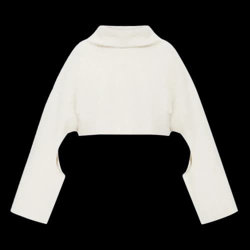 JW Anderson Cropped Cut Out Jumper 'Tan'