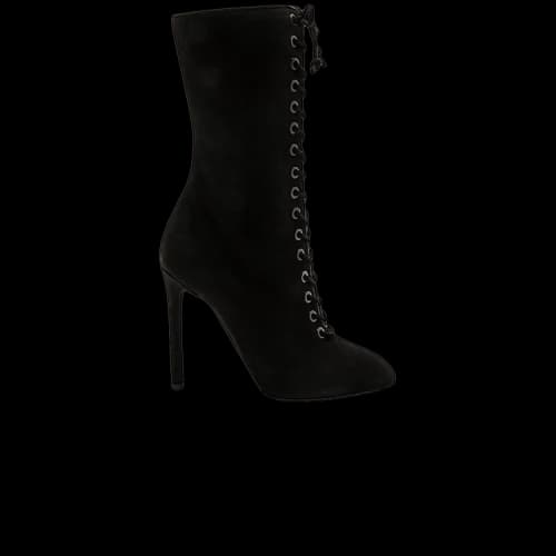 Yeezy Season 3 Lace Up Suede Boot 'True Onyx' (Women's)