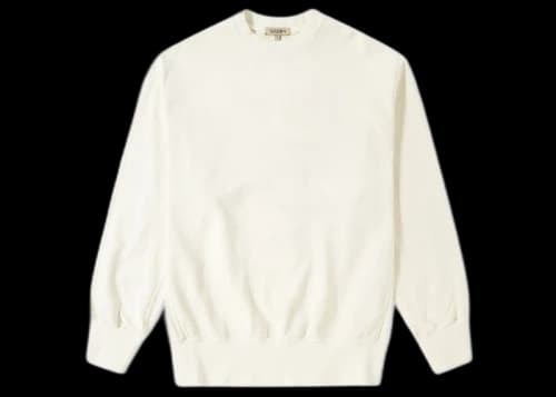 Yeezy Season 4 Boxy Crewneck Sweatshirt Off White