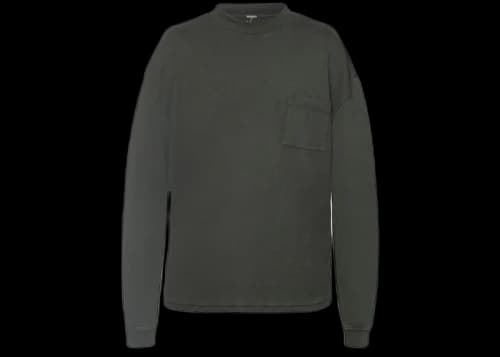 Yeezy Season 5 Oversize Cotton Sweatshirt Onyx Dust